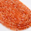 4MM Carnelian Red Agate Gemstone Grade AAA Micro Faceted Round Loose Beads 15 inch Full Strand (80009125-P14)