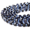 6MM Iolite Gemstone Faceted Prism Double Point Cut Loose Beads (D112)