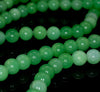 10mm Pasley Green Jade Gemstone Round Loose Beads 7.5 inch Half Strand (90187803-711B)